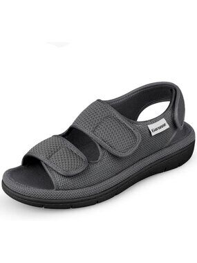 Adjustable Open-Toe Slippers with Ankle Straps, Arch Support - Summer House